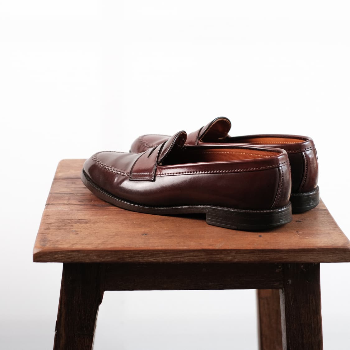 알든 986 9D사이즈 버건디 코도반 페니로퍼 상품이미지8