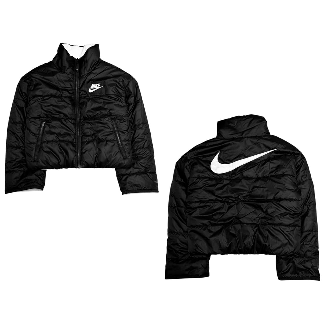 W)나이키 써마핏 빅로고 리버시블 숏패딩 상품이미지1