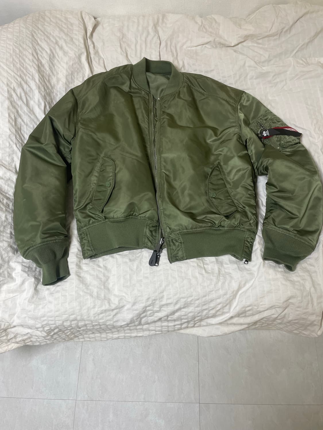 알파인더스트리 MA-1 세이지그린 XL 상품이미지1