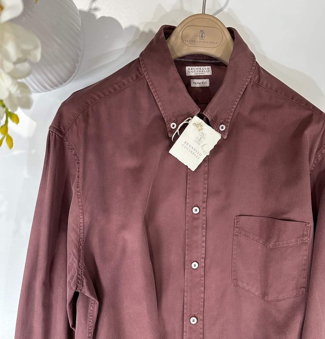 브루넬로 쿠치넬리 슬림핏 셔츠  상품이미지1