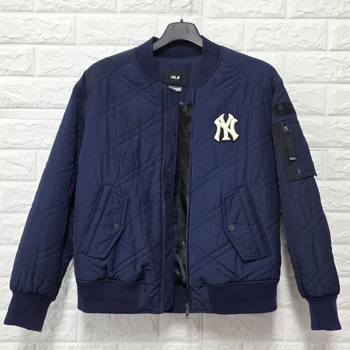 택포// MLB 뉴욕 양키스 퀼팅 점퍼 S 상품이미지1