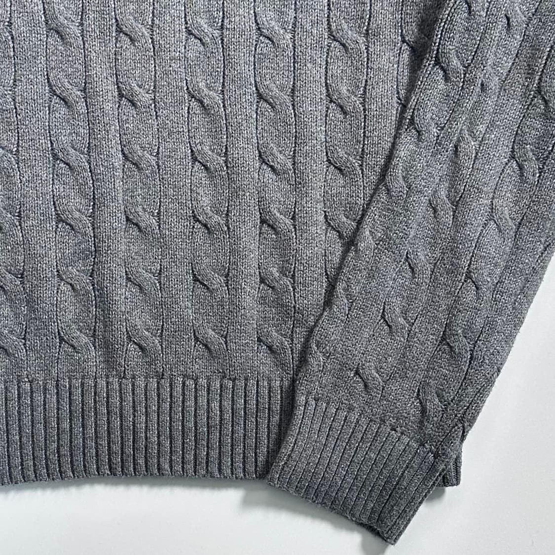 폴로 랄프로렌 그레이 케이블 니트  상품이미지3