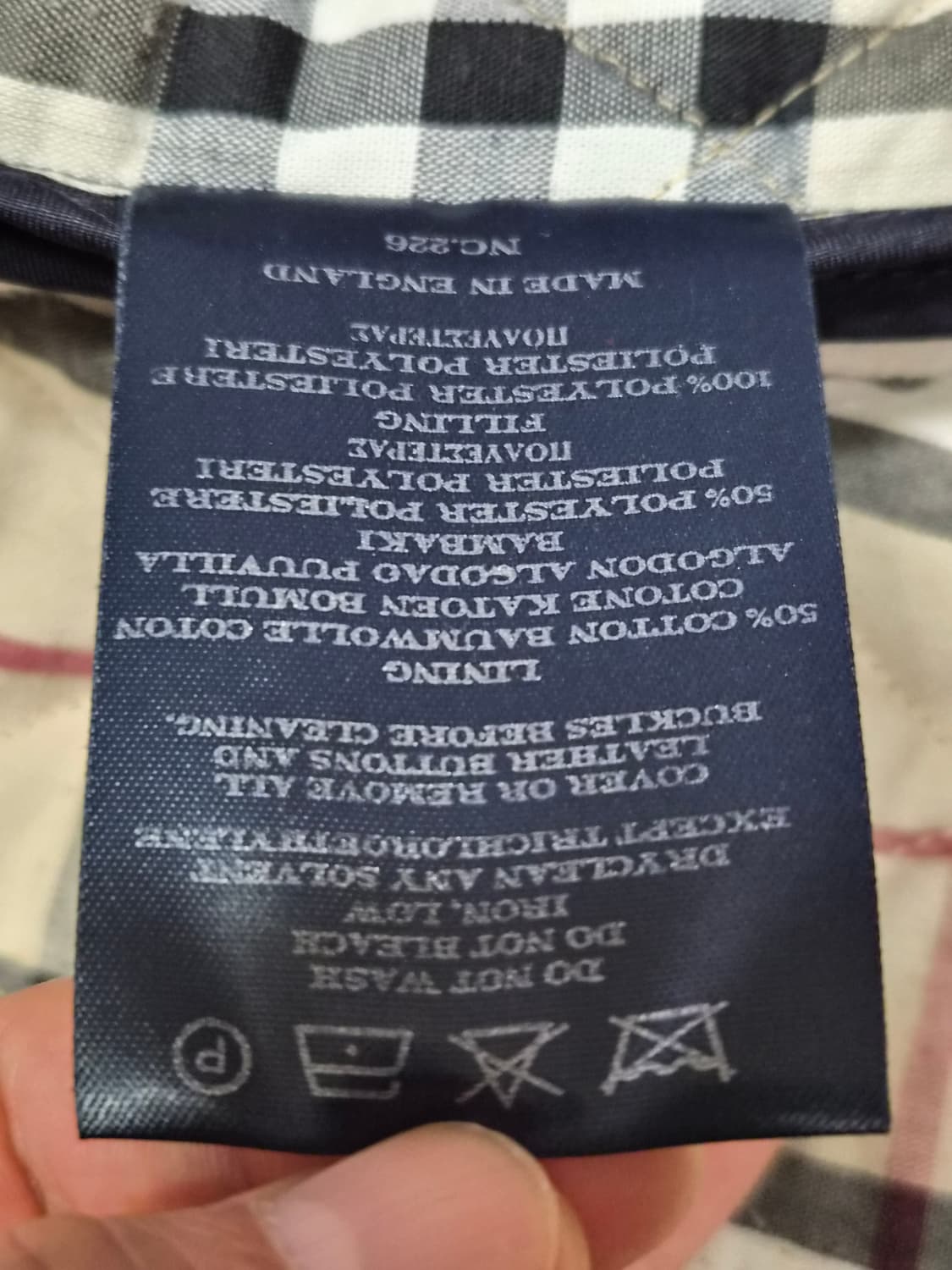 (정품) 버버리 퀼팅 자켓 L (여성 명품 패딩 점퍼) 상품이미지5