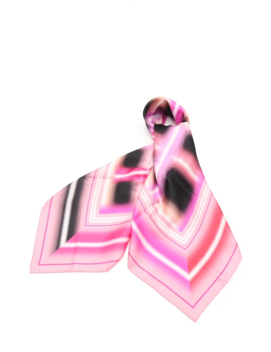 CHANEL 샤넬 실크 스카프 네온핑크(90x90) 상품이미지1