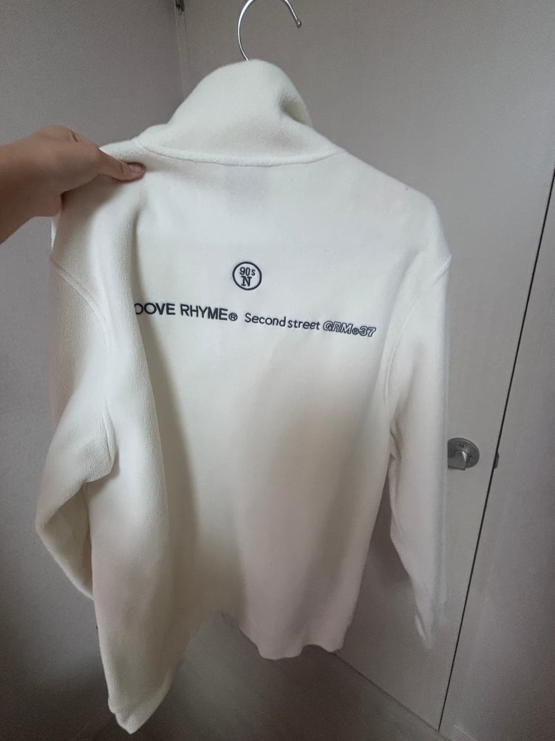 그르부라임 반집업 플리스 상품이미지2