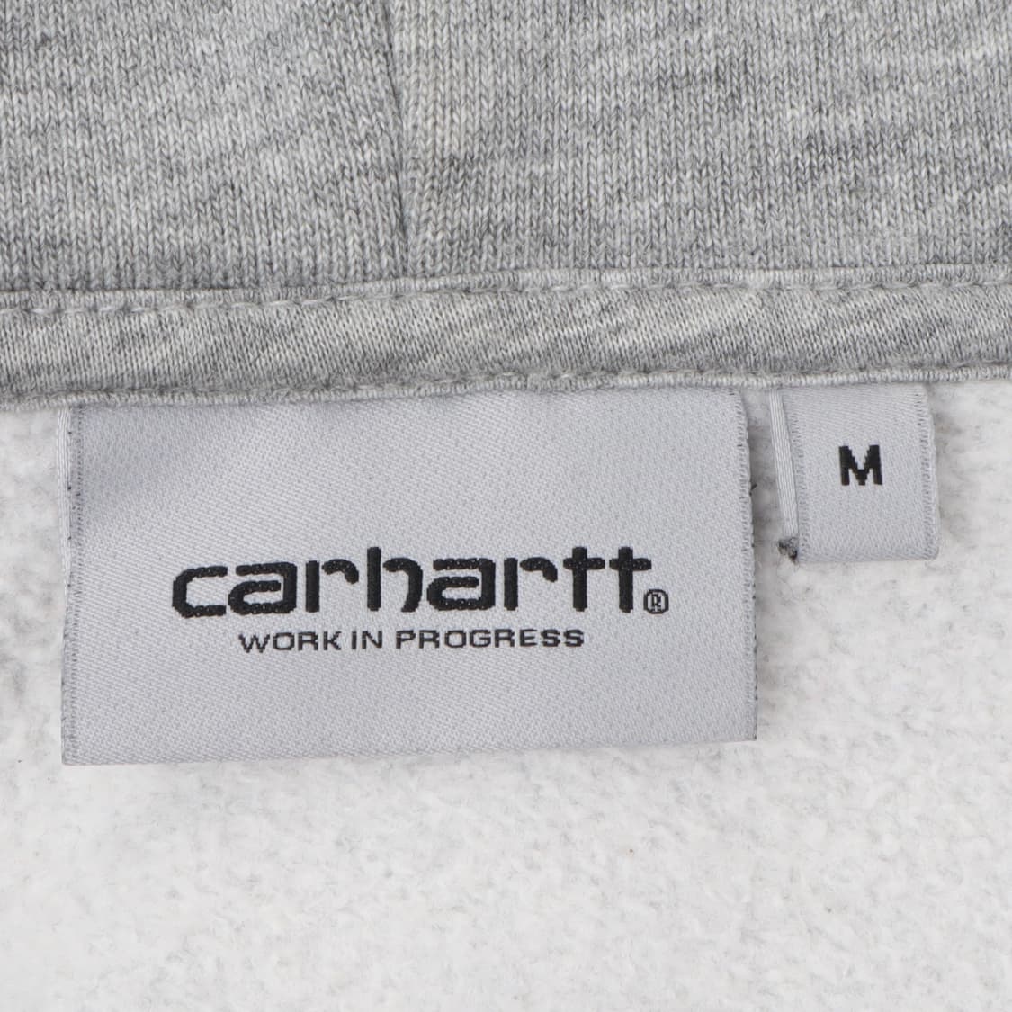 칼하트 윕 그레이 스퀘어라벨 후드집업 상품이미지8