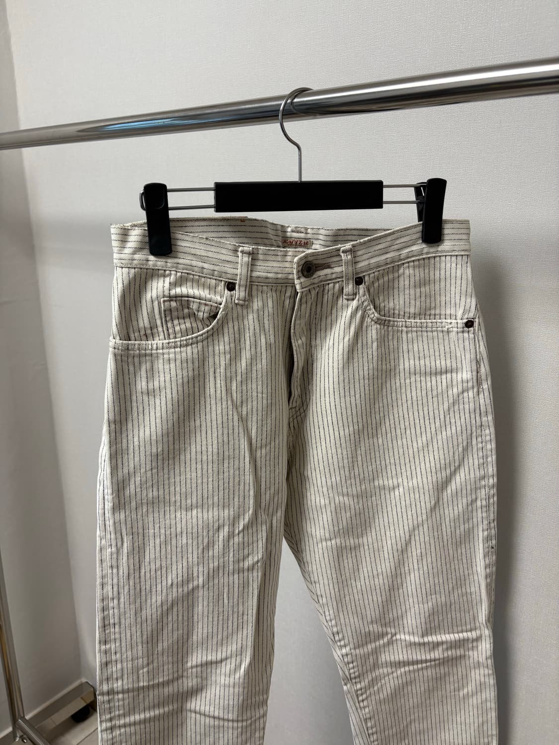 캐피탈 패치워크 스트라이프 팬츠 상품이미지2