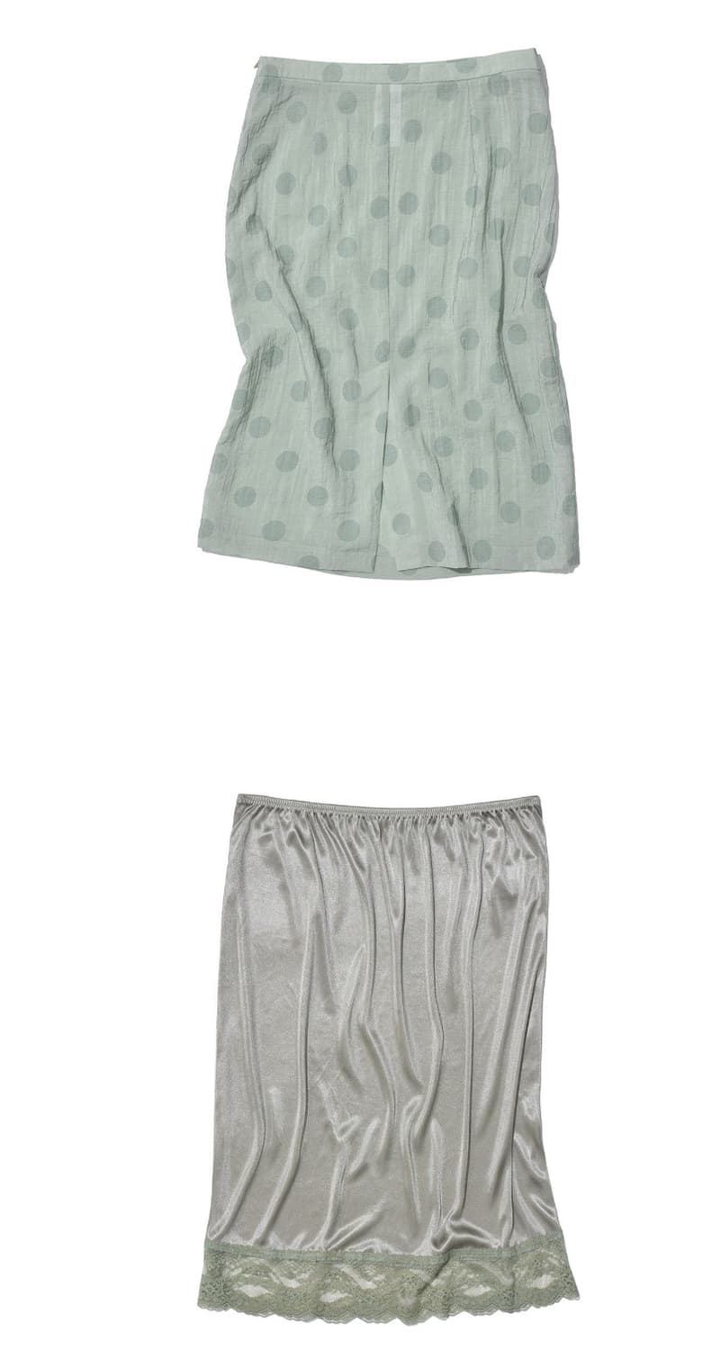 파르티멘토 우먼 도트 스커트 상품이미지3