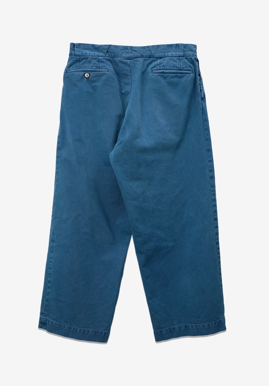아프레쎄 25AW 빈티지 치노 워크 팬츠 블루 상품이미지2