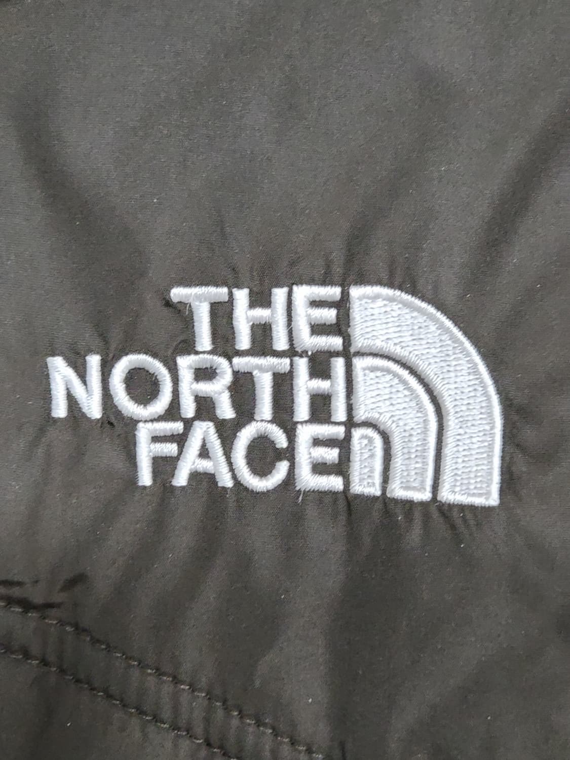 (100) 노스페이스 패딩점퍼 브라운 경량 자켓  상품이미지4