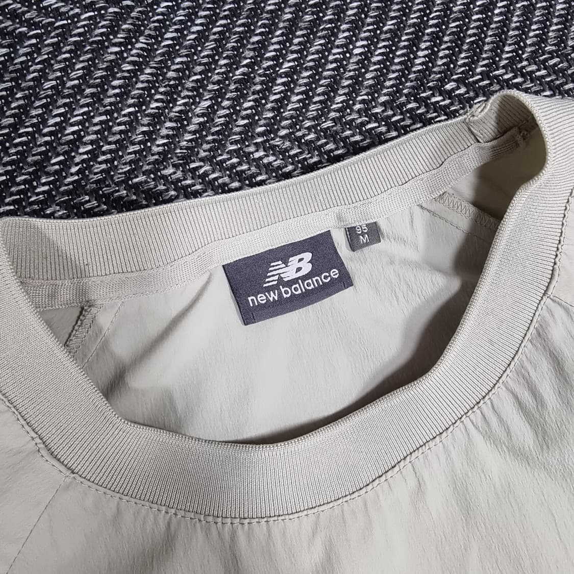 뉴발란스 베이지 아노락 트레이닝 상품이미지5