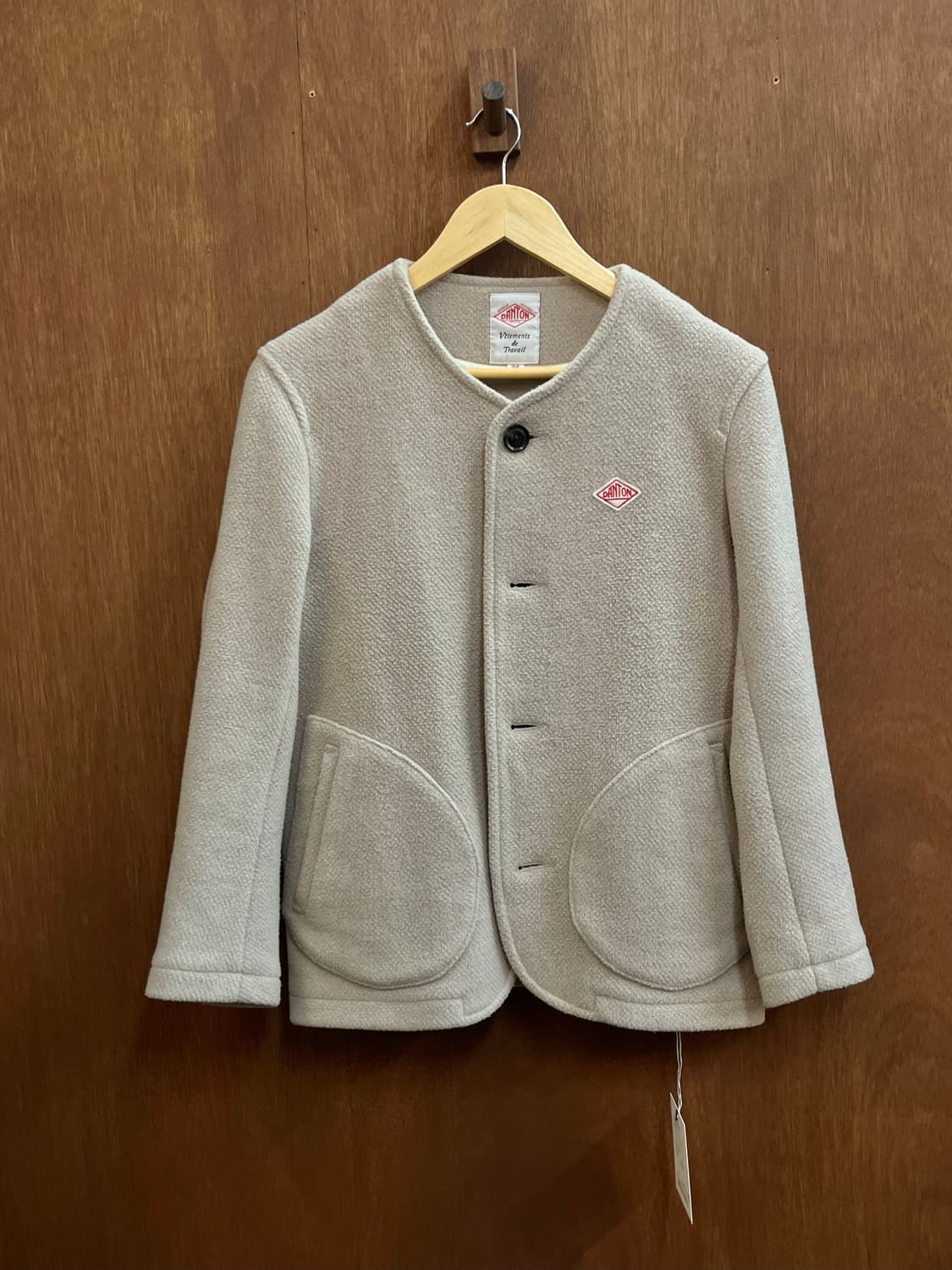 DANTON 단톤 노카라 울 자켓 상품이미지1