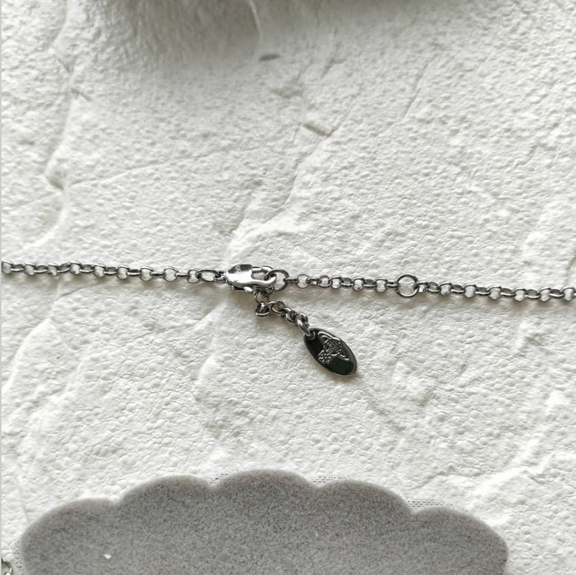 비비안 웨스트우드 아카이브 핑크 크리스탈 3d orb 팬던트 목걸이 상품이미지5