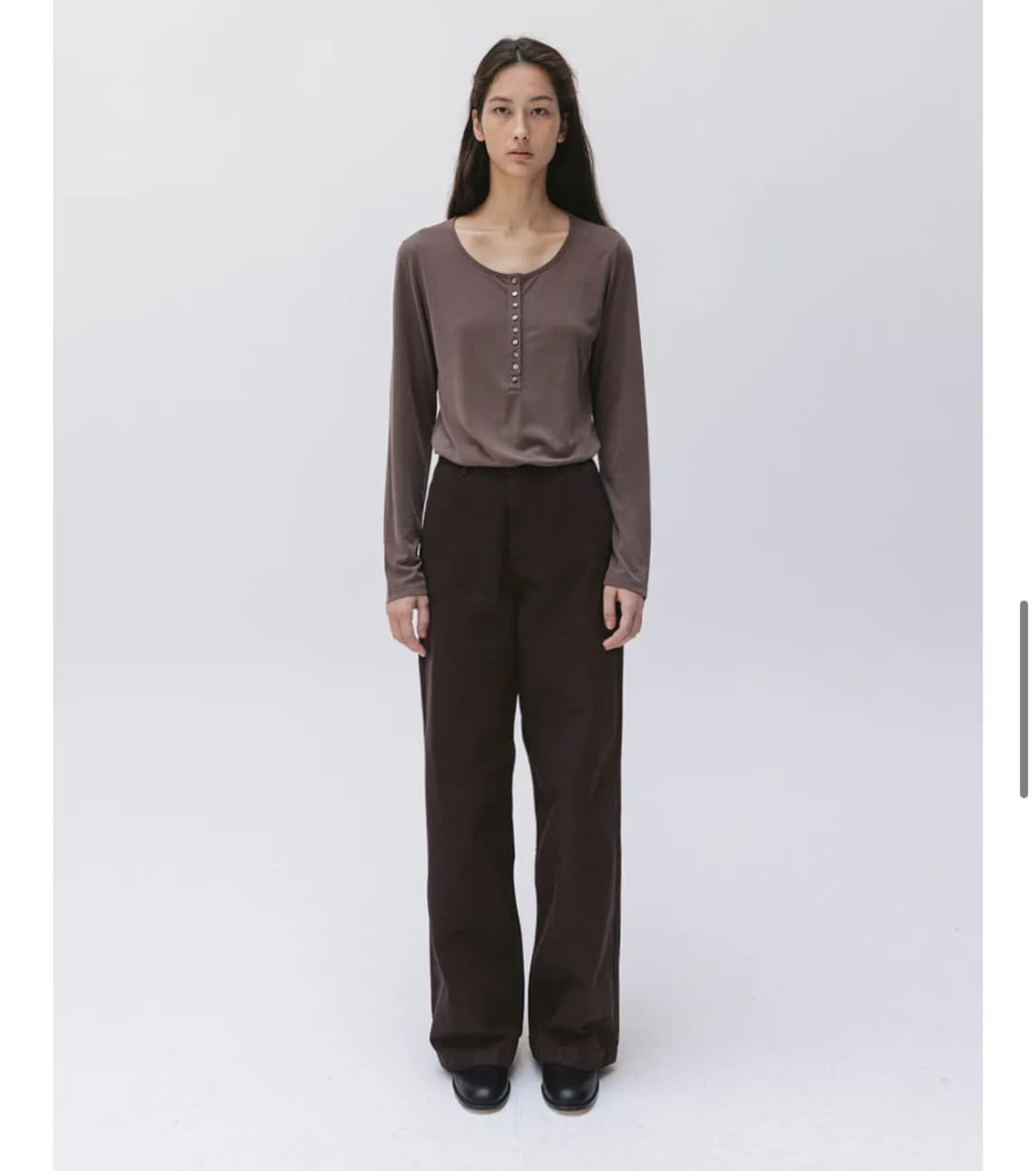 모이아 가먼트 다이드 데님 garment dyed denim 상품이미지2