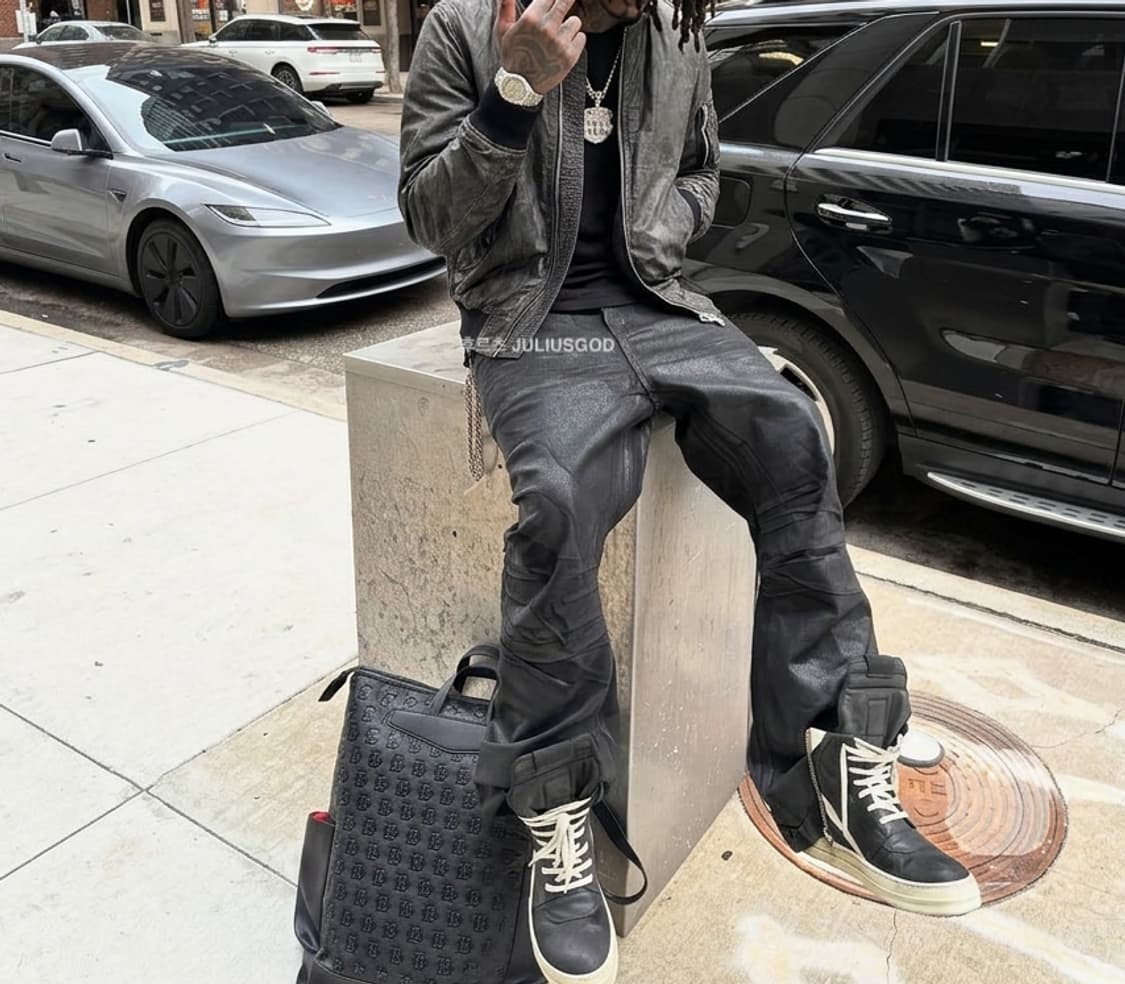 [정품, M] 릭오웬스 RICK OWENS 다크쉐도우 코팅 워싱 자켓 상품이미지1