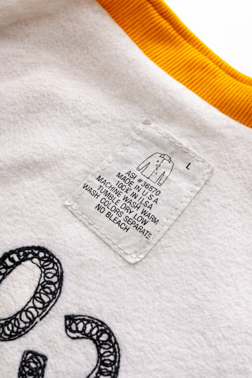 70's 체인 스티치 빈티지 나일론 자켓 L 상품이미지10