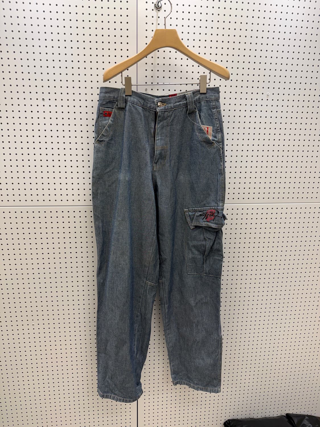빈티지 더티데님 카고 팬츠 U983 상품이미지3