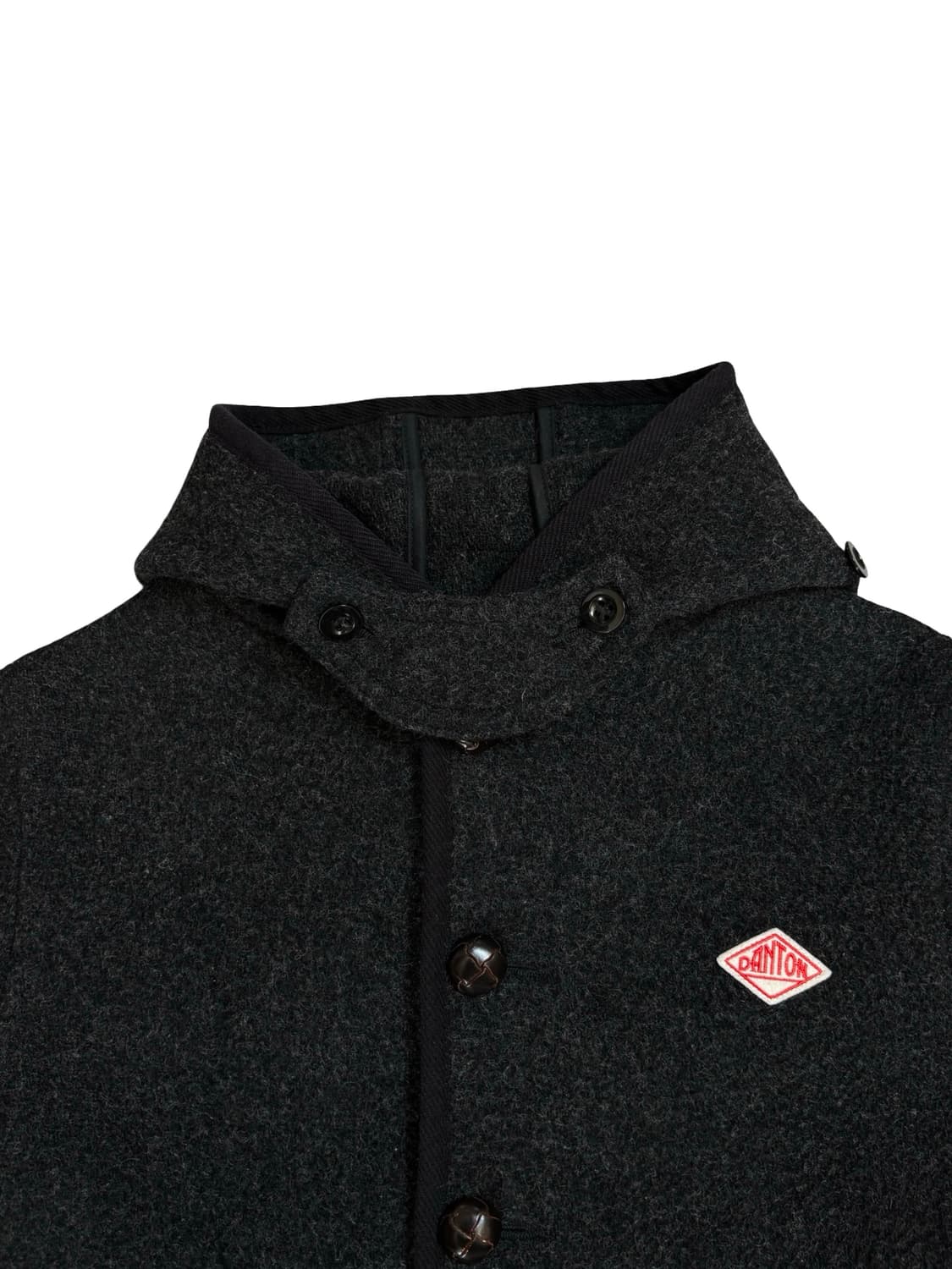 단톤 후드 울 코트 상품이미지2