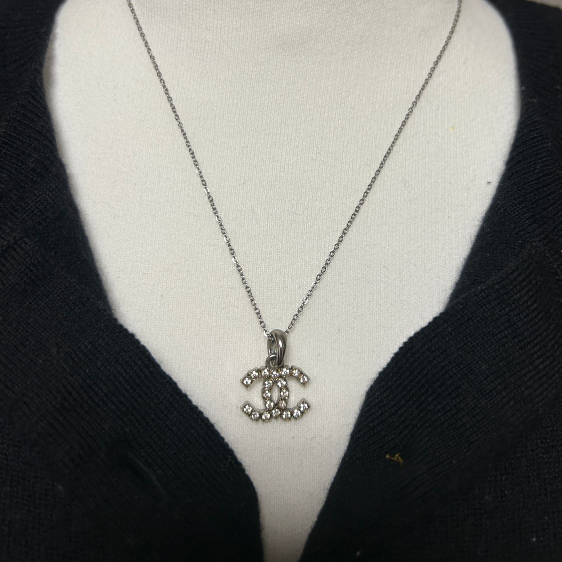 [Chanel] Crystal CC 샤넬 Charm 목걸이 (Vint 상품이미지2