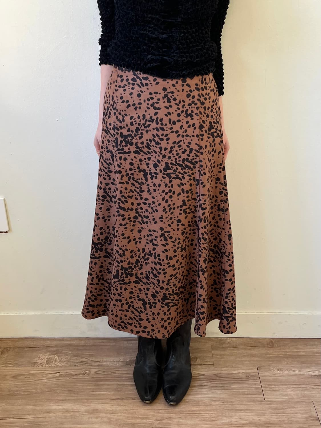 Mouth volley 레오파드 스커트 상품이미지4