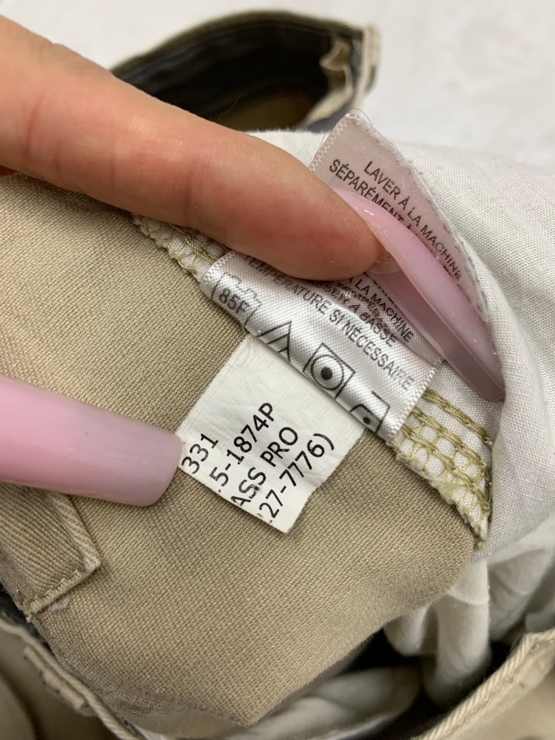 Red head 베이지 카고 팬츠 #697 상품이미지6