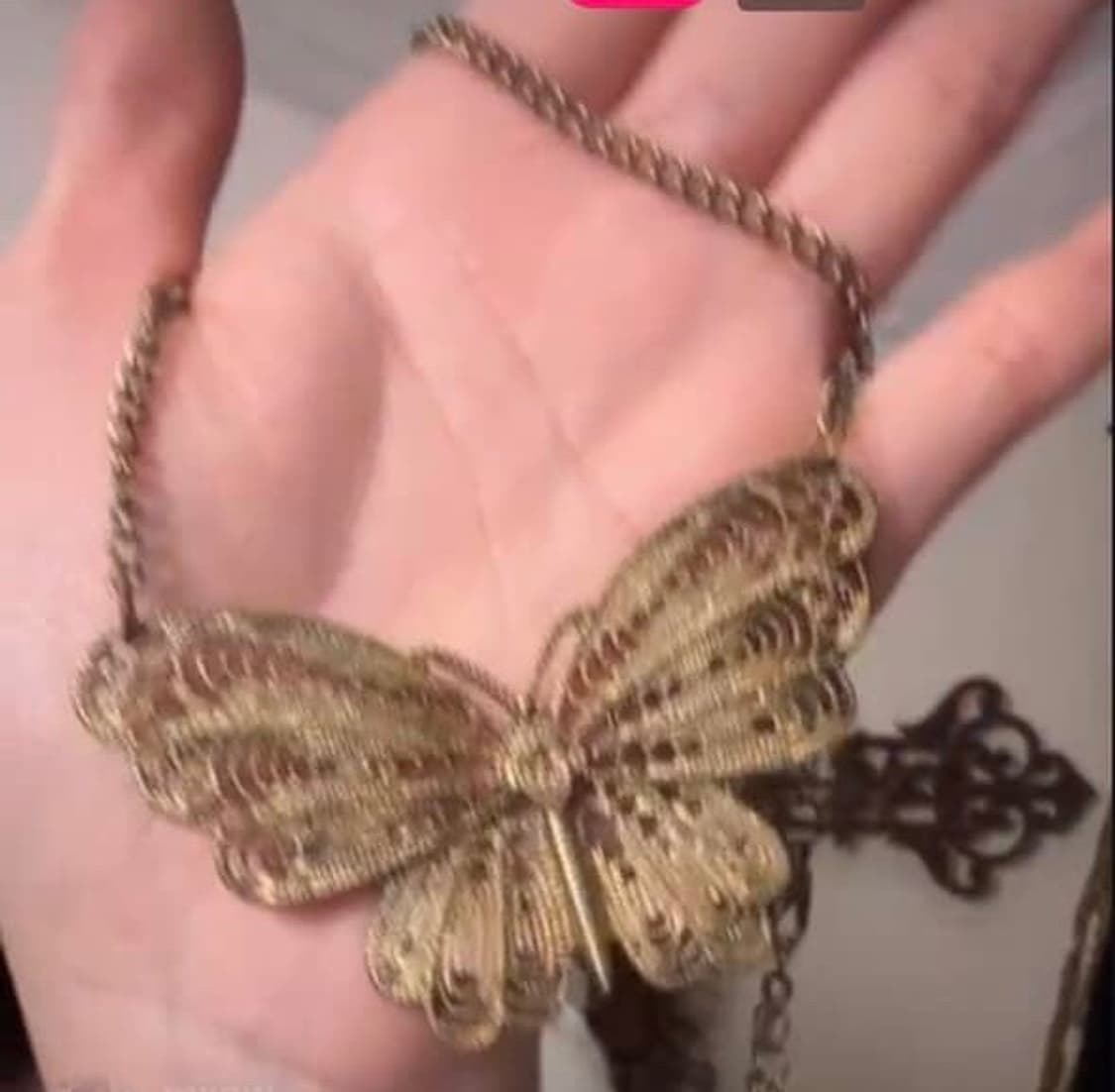 레테 나비 목걸이 그런지 페어리 오리엔탈 상품이미지1