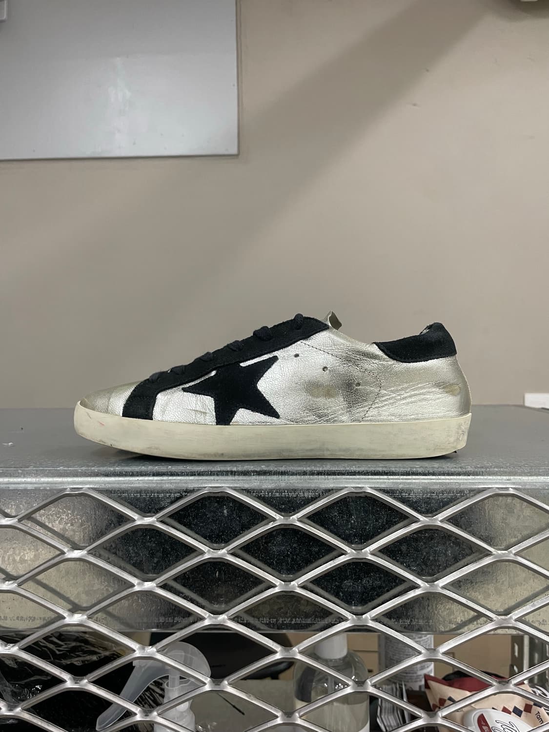 골든구스 슈퍼스타 실버블랙 250 상품이미지1