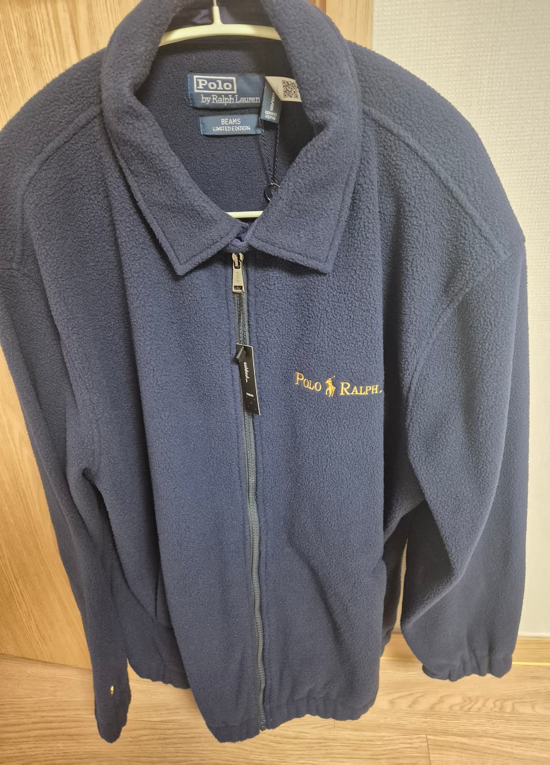 (새상품L)폴로 랄프 로렌 x 빔즈 플리스 재킷 다크 네이비 상품이미지1