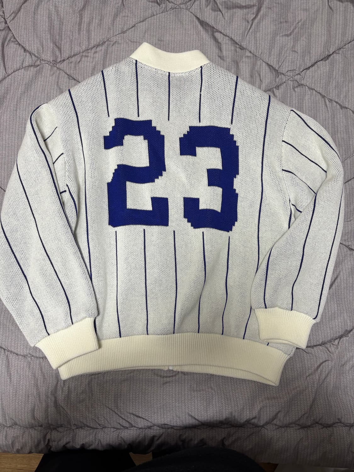 슈프림 핀스트라이프 바시티 L 상품이미지2