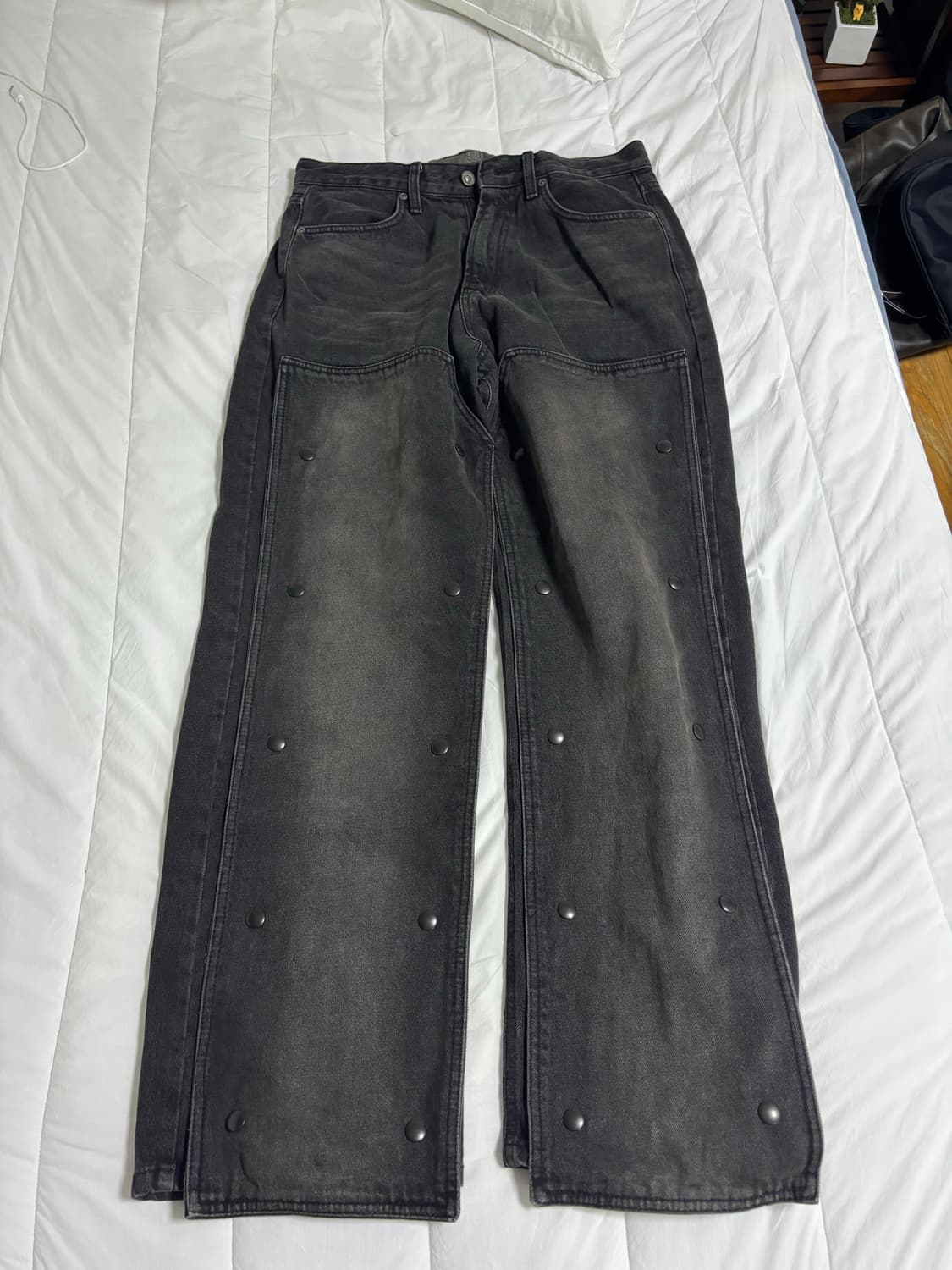 하프보일드 데님팬츠 상품이미지1