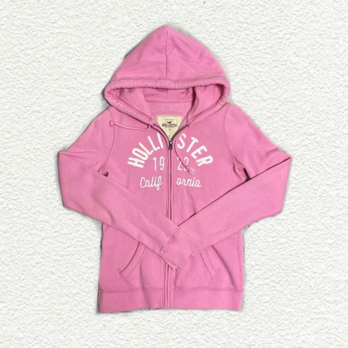 홀리스터 핑크 후드집업 S 상품이미지1