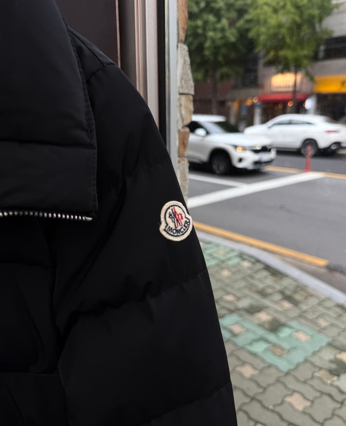 0/ 몽클레어 하이넥 와펜패치 롱패딩 점퍼 상품이미지6