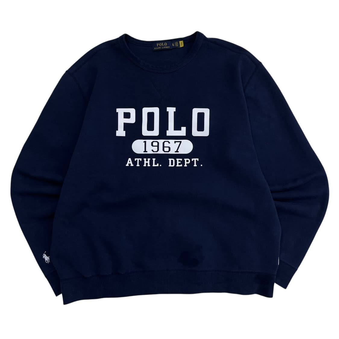 폴로 랄프로렌 센터로고 네이비 맨투맨 XL 상품이미지2