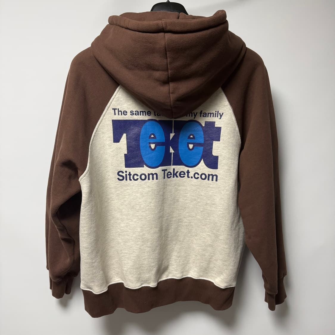 테켓 TEKET 래글런 후드집업 M 상품이미지2