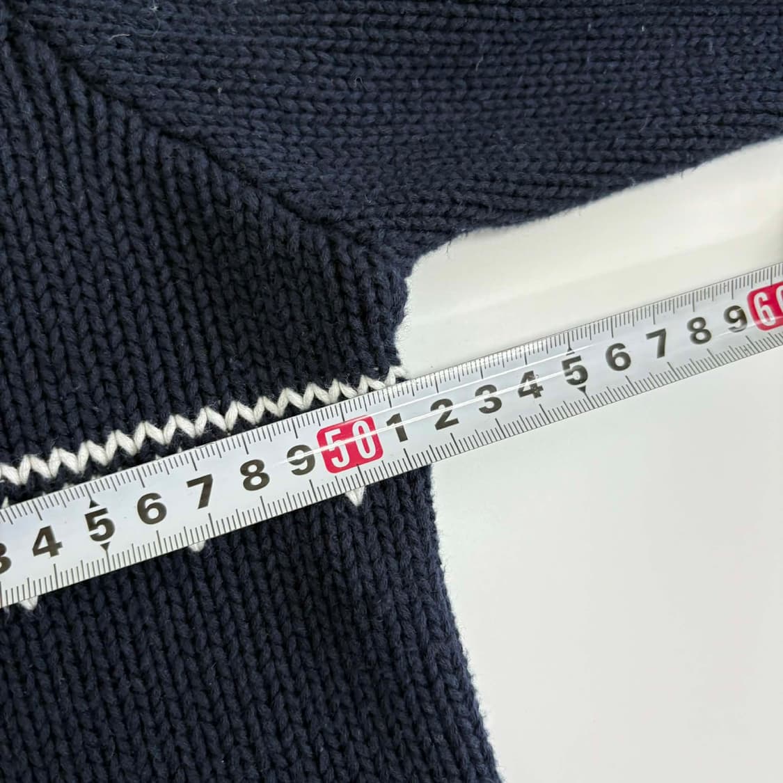 아베크롬비 노르딕 네이비 걸즈 크루넥 스웨터 니트(XL) 상품이미지7