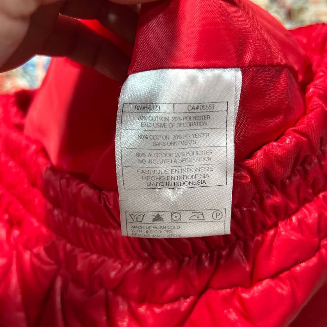 [L] 나이키 레드 푸퍼 패딩자켓 상품이미지6