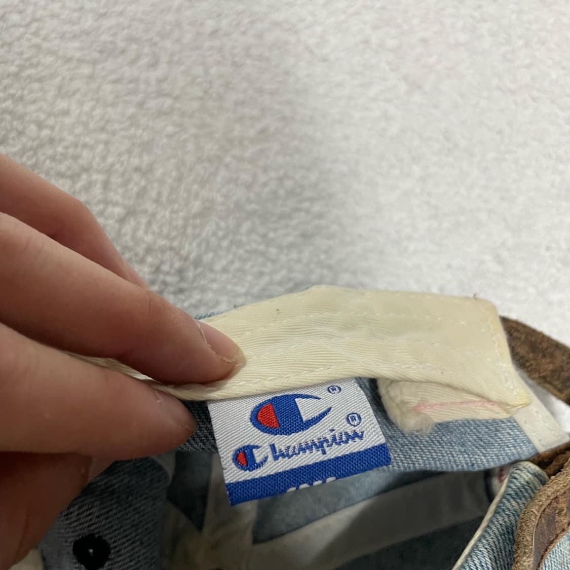 챔피온 USA 데님 볼캡 상품이미지6