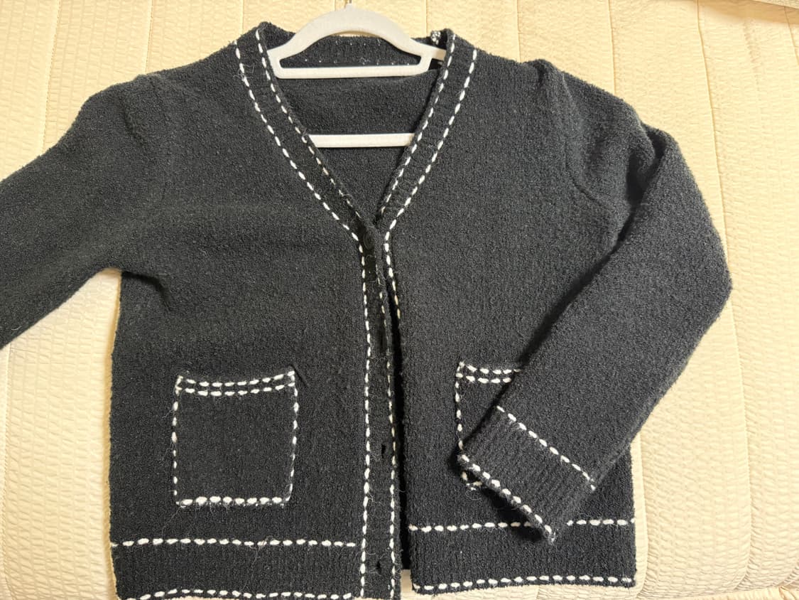 샤넬 스타일 보세 가디건 상품이미지1