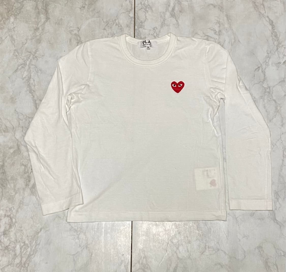 꼼데가르송 정품 여성 티셔츠 사이즈 여성 90 상품이미지1