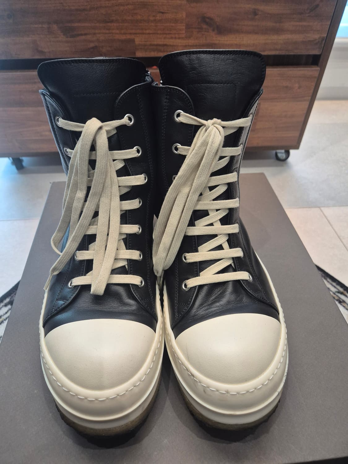 릭오웬스 라몬자 하이 크레페솔 42 상품이미지2