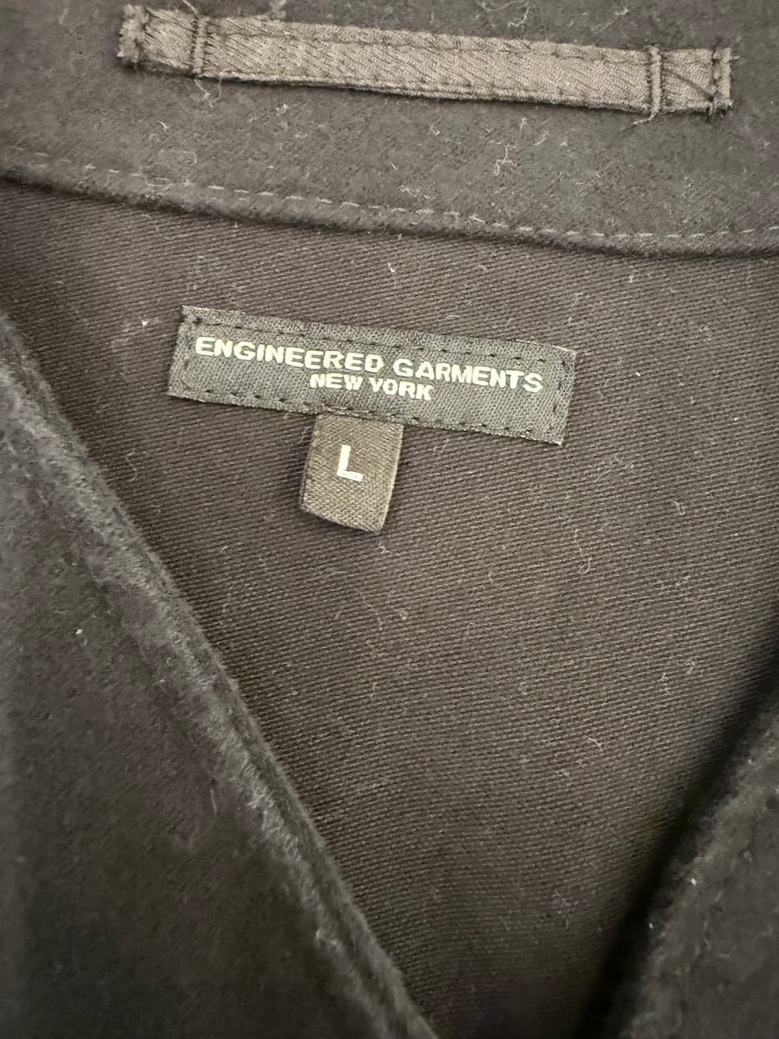 엔지니어드 가먼츠 shooting jacket 블랙 라지 상품이미지7