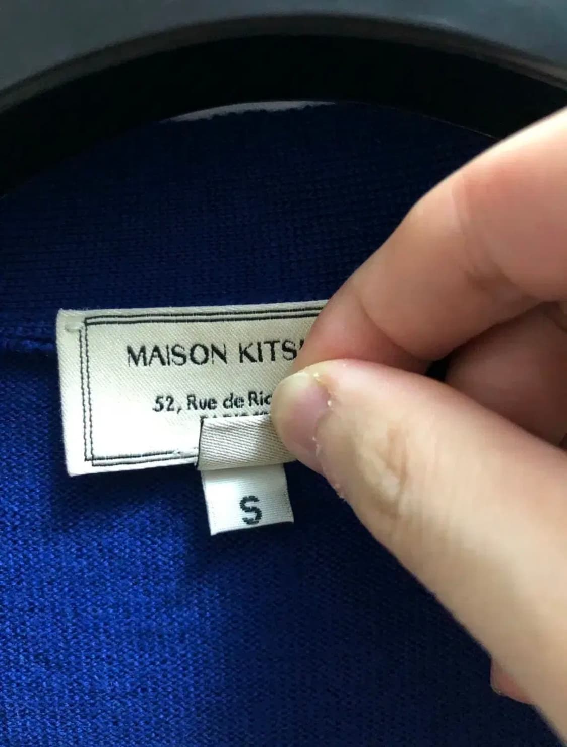 메종키츠네 정품 폭스 로고 가디건 상품이미지6