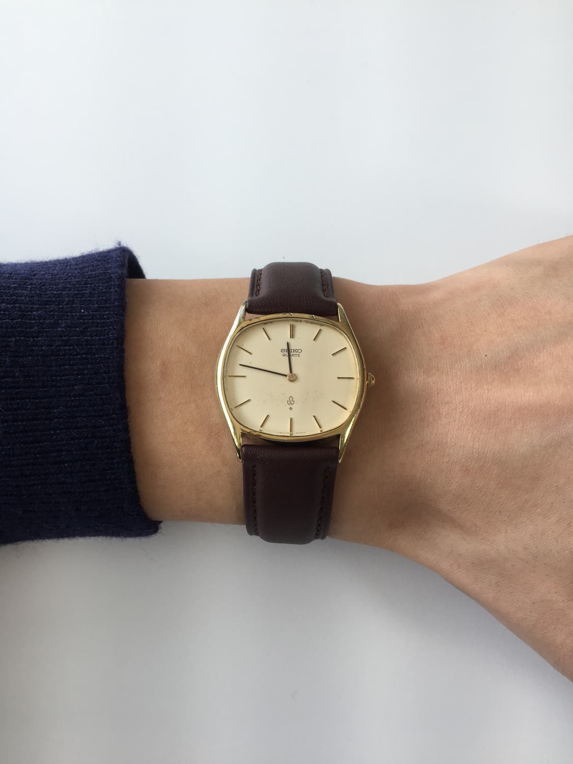 80s seiko chariot octagon gold quartz 상품이미지3