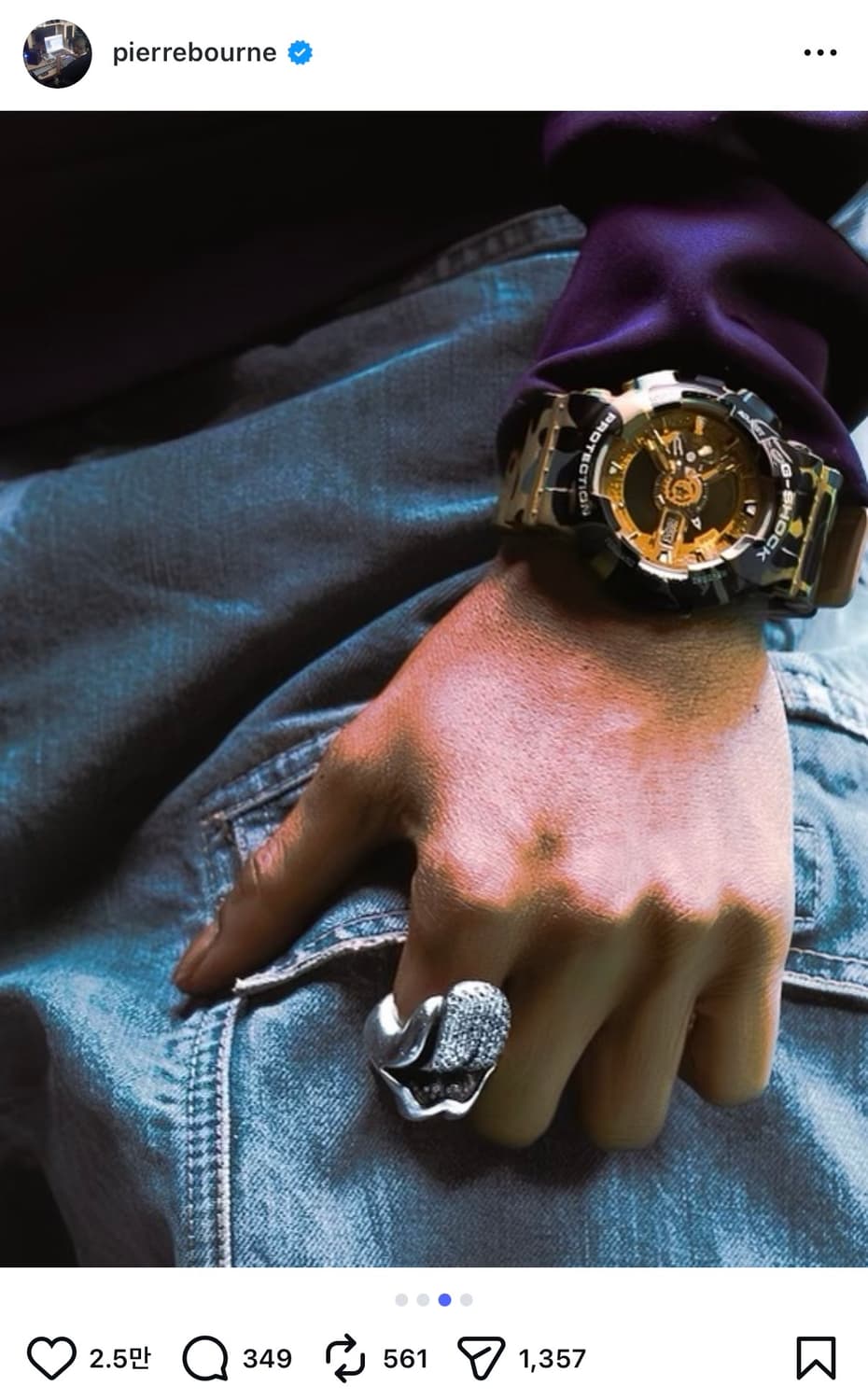 베이프 지샥 빅페이스 GA-110APE 상품이미지5