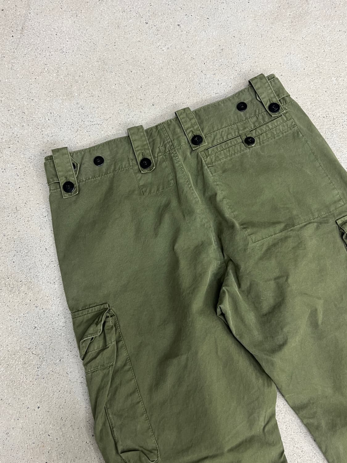 스톤아일랜드 00s 데님라인 밀리터리 카고 팬츠 상품이미지5