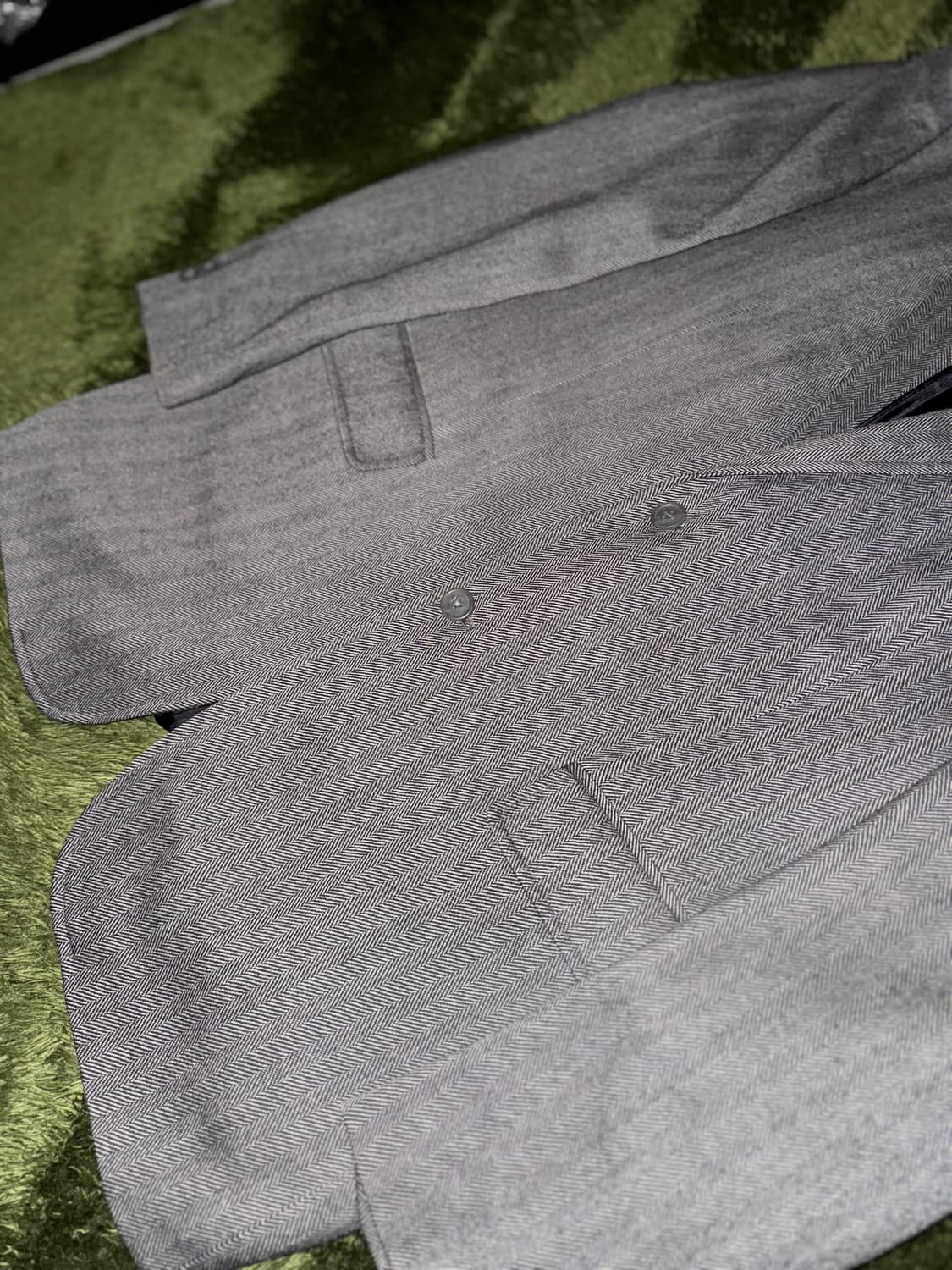 [42R] 타미힐피거 USA 자카드 텍스쳐 클래식 핏 블레이저 자켓 상품이미지4