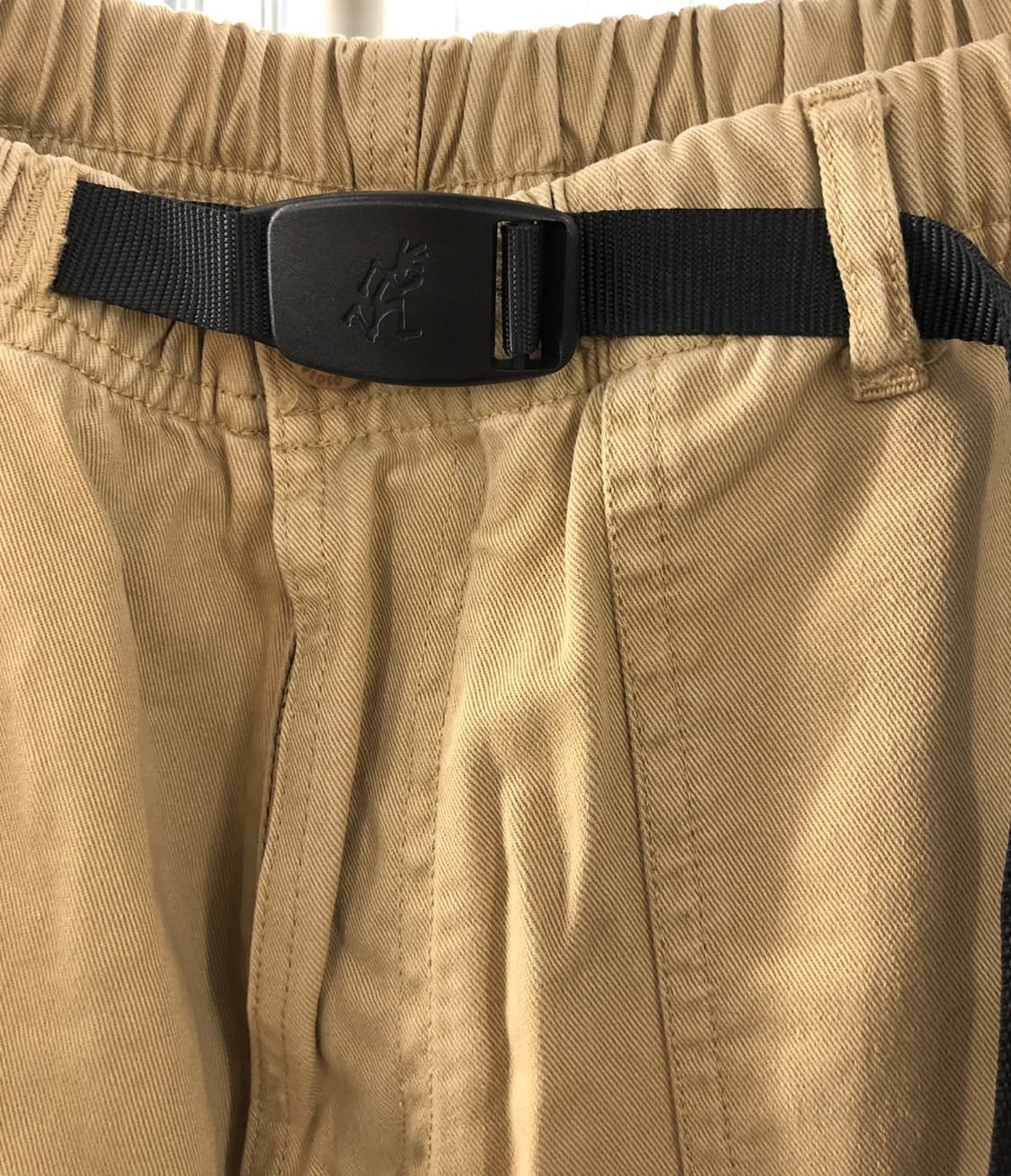 그라미치 루즈 테이퍼드 면바지 L 베이지 상품이미지3