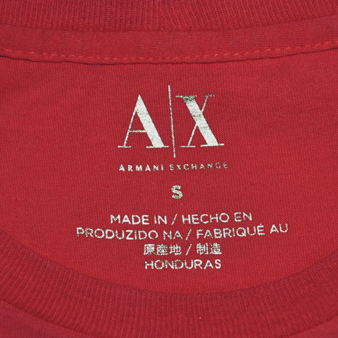 Armani Exchange 골드로고프린팅티셔츠 상품이미지5