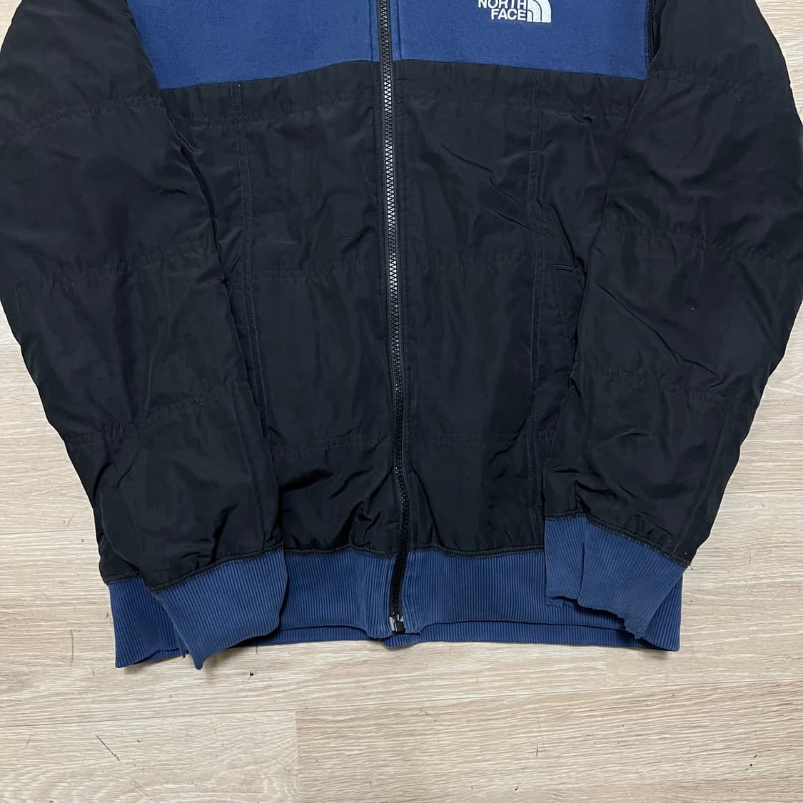 노스페이스 리버시블 바람막이 후드집업 자켓 [네이비/블랙] L/100 상품이미지3