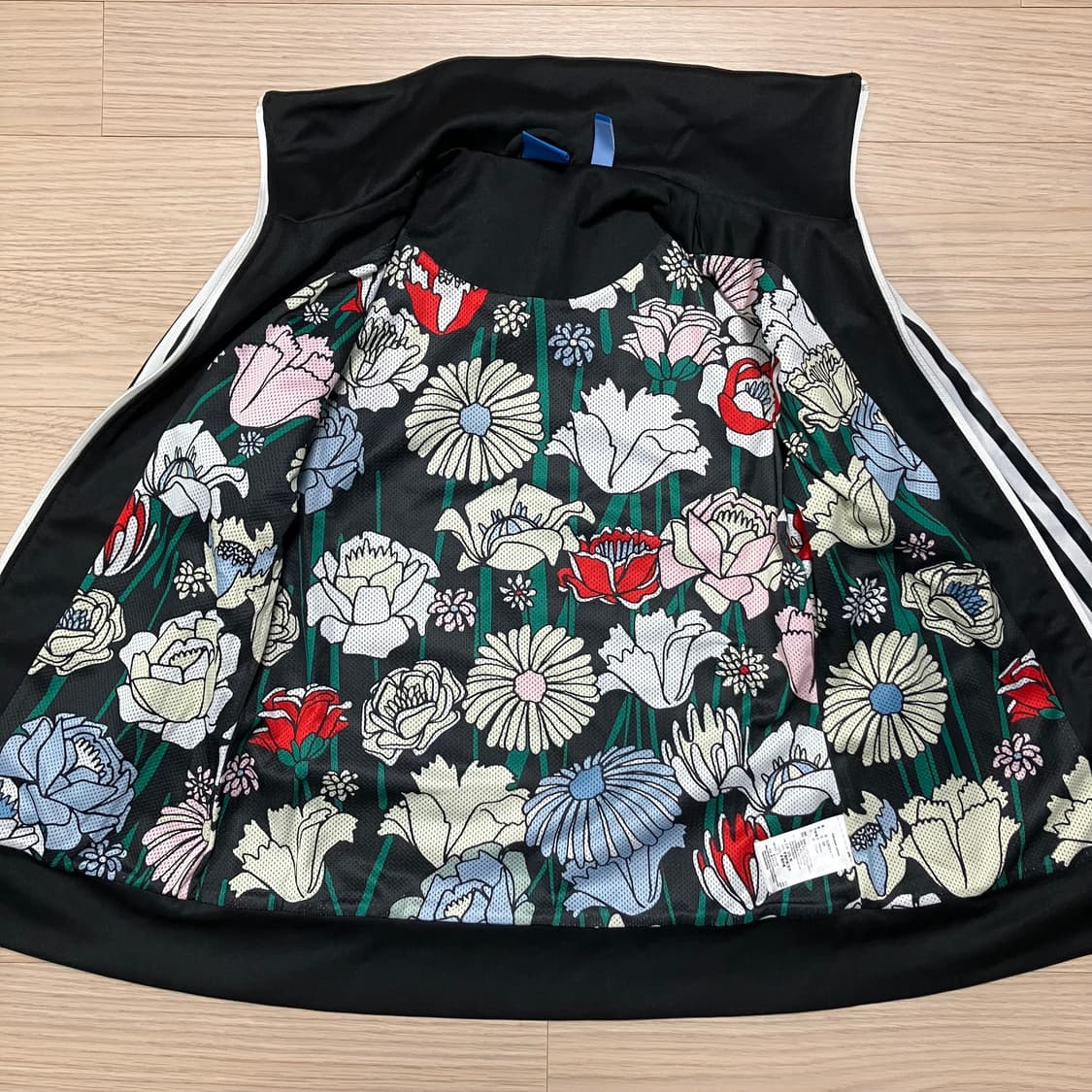 아디다스 유로파 플라워 프린팅 져지 트랙탑 상품이미지5